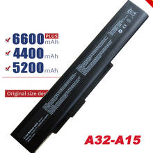 Batería A32-A15 para ordenador portátil msi, para MEDION Akoya E6201 E6221 E6222 E6227 E6228 E6234 E7201 E7219 E7220 E7221 E7222 P6631 P6633 fR 2024 - compra barato