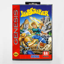Landstalker 16 бит MD игровая карта для sega Mega Drive/Genesis с розничной коробкой 2024 - купить недорого