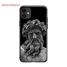 Zeus greek god statue face soft silicone Phone case for iPhone SE 5s 6 6s 7 8 Plus X XR XS 11 12 mini Pro max cover coque Fundas 2024 - buy cheap