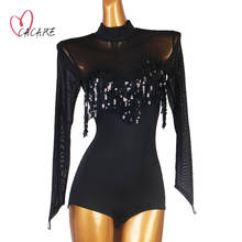 Bodysuit for Ballroom Dance Competition Dresses Waltz Tango Dance Dresses Standard Flamenco Wear Costume Customize D0930 Body 2024 - buy cheap