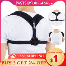 PASTSKY Posture Corrector Adjustable Spine Correction Clavicle Upper Back Shoulder Brace Lumbar Hunchback Support Belt Unisex 2024 - buy cheap