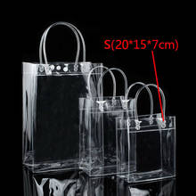 Bolsa transparente para natação, bolsa esportiva à prova d'água para armazenamento de celular e sapatos, bolsa de ombro sacola 2024 - compre barato