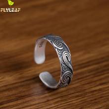 925 Sterling Silver Retro Lucky Cloud Open Rings For Women Chinese Style Female Student Gift Vintage Jewelry Original Handmade 2024 - buy cheap