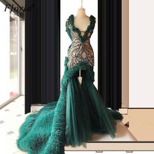 Middle East Special Celebrity Dresses Mermaid Long Red Carpet Runaway Dresses Pageant Gowns Beading Women вечерние платья Robes 2024 - buy cheap