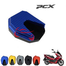 Soporte de extensión de pie para motocicleta, placa de apoyo para Honda PCX125 PCX 125 PCX150 2012-2019 2016 2017 2018 CNC, AGRANDAR 2024 - compra barato