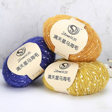 50g*3 pieces Segment dye Yarn For Knitting Hand knitting offer mohair Colorful dotted mohair Crochet thread to knit mixing t4 2024 - buy cheap