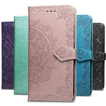 Mandala Leather Case For Xiaomi Redmi 8 7A 6 6A 5 Plus 4A Note 9S 8T 5A 4 4X 5 6 7 8 9 Pro 3S Go Mi A3 Redmi 8 8A Flip Cover 2024 - купить недорого