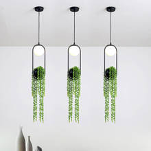 Luminária pendente nórdica, faça você mesmo, luz moderna para jardim, vaso de flores, de vidro, para sala de jantar, quarto, cozinha 2024 - compre barato