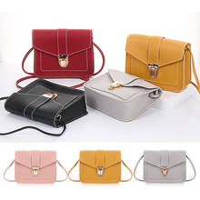 New PU Leather Handbag Shoulder for Women Crossbody Bag Tote Ladies Messenger Satchel Purse Multi-function Small Square bag 2024 - buy cheap
