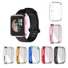 TPU Plating Case Full Screen Protector Cover For Xiaomi Mi Watch Lite Smart Watch Case Protective Shell For Redmi Watch Cases 2024 - buy cheap