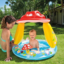 Новый домашний мини-бассейн, детские надувные летние игрушки для детей, плавательный бассейн Mor, Мультяшные аксессуары для наружного бассейна, надувные лодки 2024 - купить недорого