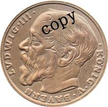 German 1913 10 Mark coin copy 20MM 2024 - buy cheap