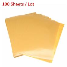 100 Sheets/Lot A4 PVC Adhesive Transparent Sticker For Laser Printer Lamination Film Strong Adhesive Vinyl Sticker Drop-Shipping 2024 - buy cheap
