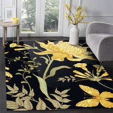 3D Dream yellow Butterfly pattern Printing Carpets for Living room Bedroom Area Rugs kids Room Play Carpet Cartoon Kids Game Mat 2024 - buy cheap