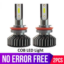 2pcs CSP LED 9005 Car Headlight H4 H7 LED Far lamp 12V H11 HB3 9006 HB4 H8 Headlight White 6000K 5500K Auto LED Accessories 2024 - buy cheap