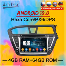 Radio con GPS para coche, reproductor multimedia con Android 10, 2 Din, IPS, DSP, Navi, Audio, estéreo, unidad principal, para Hyundai i20, 2014, 2015, 2016, 2017, 2018 2024 - compra barato