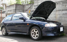 Амортизатор капота для Mitsubishi Mirage CJ 1995-2000 передний капот модифицирует газовые стойки из углеродного волокна пружинный амортизатор 2024 - купить недорого
