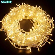 LED Garland String Lights 10m 30m 50m 100m Christmas Tree Wedding Decoration Waterproof Fairy Light Indoor Outdoor 220V EU Lamp 2024 - buy cheap
