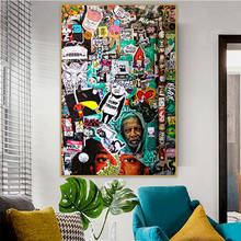 Posters And Prints Graffiti Modern Street Artist Canvas Painting Wall Art Picture Vintage Poster Cuadros  Decorative Home Decor 2024 - buy cheap
