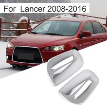 Chrome Rear View Mirror Cover-Side Mirror Cover Cap for Mitsubishi Lancer X 10 EX EVO 2008-2016 2024 - buy cheap