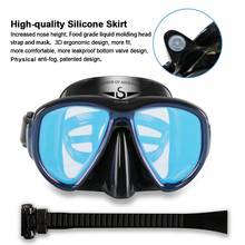 Permanent Anti Fog Diving Mask Simming Goggles Masks for snorkeling  freediving scuba dive 2024 - buy cheap