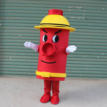 Пожарный гидрант, пожарный Петух-талисман, костюм для взрослых с героями мультфильмов, нарядное платье, маскарадный костюм на Рождество 2024 - купить недорого