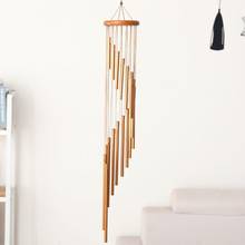 Nordic Classic Grace 18 Tubes Windchime Chapel Wind Bells Wind Chimes Door Hanging Ornament Wind Chimes Home Decoration 35 inche 2024 - buy cheap