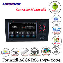 Sistema Multimedia Android para coche, Radio con reproductor de navegación GPS, Carplay, vídeo HD, para Audi A6, S6, RS6, C5, 4B, 1997-2004 2024 - compra barato