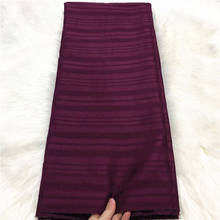 Tela de algodón estilo Atiku para hombre, tejido suave de tacto suave, estilo africano, vino púrpura, polaco, de la mejor calidad 2024 - compra barato