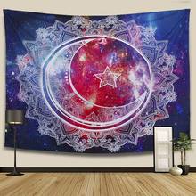 Tapiz de cielo estrellado Mandala tapiz bohemio decoración colgante de pared 2024 - compra barato