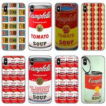 Andy Warhol Soup Cover Case For Samsung Galaxy M30 A70 A60 A50 A40 A30 A10 A9s A8 A6s J8 J4 J6 Prime Plus 2018 2024 - купить недорого