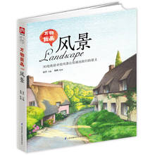 Libro de Arte de pintura de paisaje de lápiz de Color chino, libro Tutorial de pintura de plomo de color, presentación 2024 - compra barato