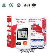 Sinocare GA-3 Diabetes Tester Glucometer Blood Glucose Meter & 50 Test Strips Kit Lancets Sannuo  Medical Blood Sugar Monitor 2024 - buy cheap