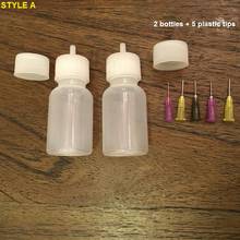 Henna Tattoo JAC Bottle 30ML with 2 Sealing Cap & Tips for Stencil Paste Plastic + Metal Vamsluna JB-014 5 Pieces 2024 - buy cheap