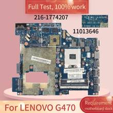 Для LENOVO G470 LA-6751P 11013646 HM65 216-1774207 DDR3 Материнская плата полный тест 100% работа 2024 - купить недорого