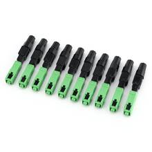 10Pcs SC/APC Fiber Optic Connector FTTH Embedded Single Mode Assembly Fiber Optic Quick Connector Fiber Optic Fast Connector 2024 - buy cheap