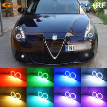 Alfa Romeo Giulietta 2010-2018 BT App Control remoto RF Multi Color Ultra brillante RGB kit de luces LED Ojos de Ángel anillos de Halo 2024 - compra barato