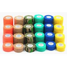 Outdoor Medical Bandage First Aid Kit Colorful Pet Cohesive Self Adherent Elastic Bandage Breathable Wrap Tape for Pet Dog Cat 2024 - buy cheap