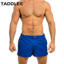 Taddlee roupa de banho masculina, maiô boxer e surf, secagem rápida e masculino 2024 - compre barato