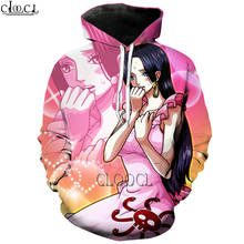 HX Japanese Anime One Piece 3D Print Harajuku Hoodie Women Men Women Tracksuit Pullover Fashion Casual Hoodies Drop Shipping 2024 - buy cheap