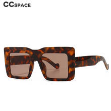 Gafas de sol cuadradas Retro para hombre y mujer, lentes a la moda, UV400, Vintage, 46610 2024 - compra barato
