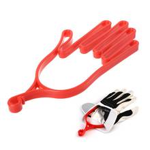 22.5cm  Golf Gloves Stretcher Golfer Tool Gear Plastic Rack Dryer Hanger Golf Plastic Accessory W20 2024 - buy cheap