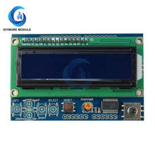 Módulo de expansión LCD 1602 MCP23017, pantalla azul de 16x2 caracteres, pantalla LCD con teclado IIC, interfaz I2C para Arduino 2024 - compra barato