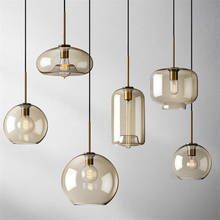 Modern Pendant Lights Simple Glass, Hanging Lights For Living Room