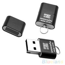 Lector de tarjetas portátil USB 2,0, microSD, TF, adaptador de unidad Flash, lector de tarjetas 2024 - compra barato