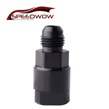 SPEEDWOW High Quality Aluminum Spiral -6 AN Male to 3/8" Quick Disconnect Quick Connect Connector Fitting Oil Fuel Fitting 2024 - buy cheap