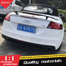 For Audi TT Quattro Spoiler 2015-2017 For Audi TT TF Spoiler ABS Material Car Rear Wing Primer Color Rear Spoiler 2024 - buy cheap