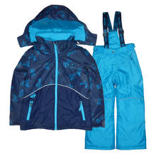 Warm and thicker boys and girls ski suits, windproof and waterproof outdoor ski suits 2024 - buy cheap