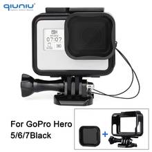 QIUNIU Standard Protective Frame Housing Case with ND8 Lens filter for GoPro Hero 7 6 5 Black for Go Pro 7 Mount Accessories 2024 - buy cheap