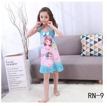 Модная ночная рубашка принцессы 2020; Детская одежда для сна; Летние платья; Пижамы для маленьких девочек; Ночная рубашка принцессы для девочек; Домашняя одежда; Cltohing 2024 - купить недорого